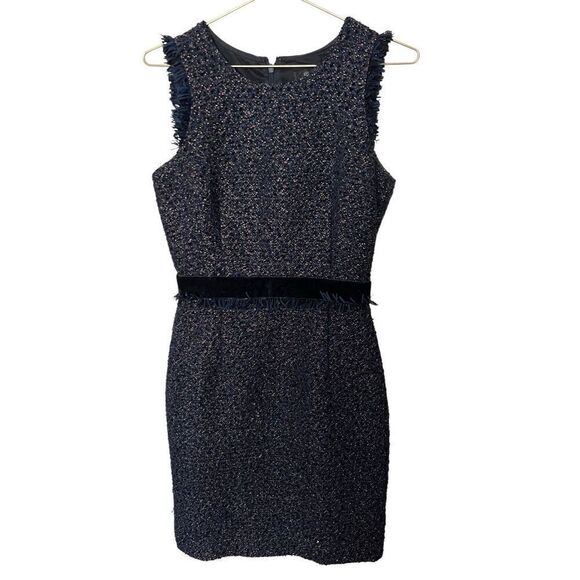 J. Crew Sparkle Tweed Dress sz O - Picture 4 of 6